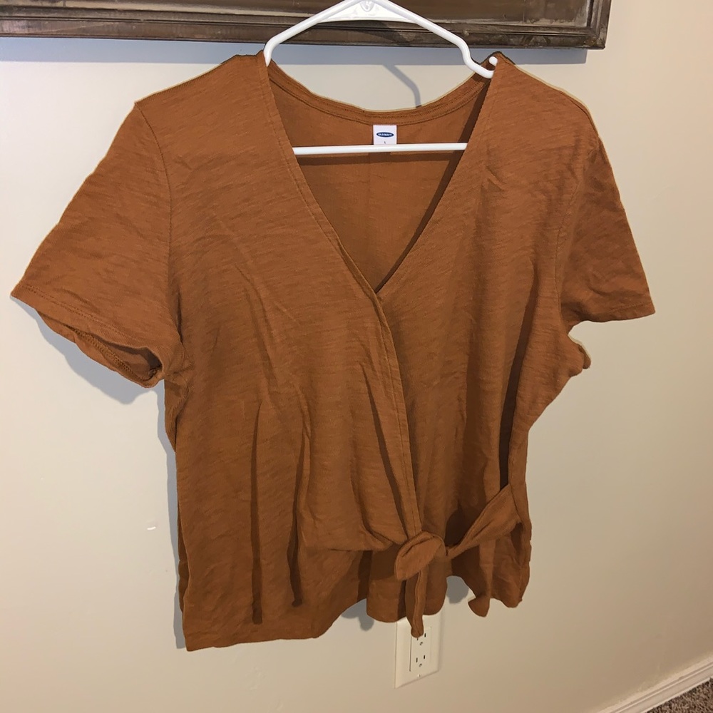 Perfect for Fall Tie Top!